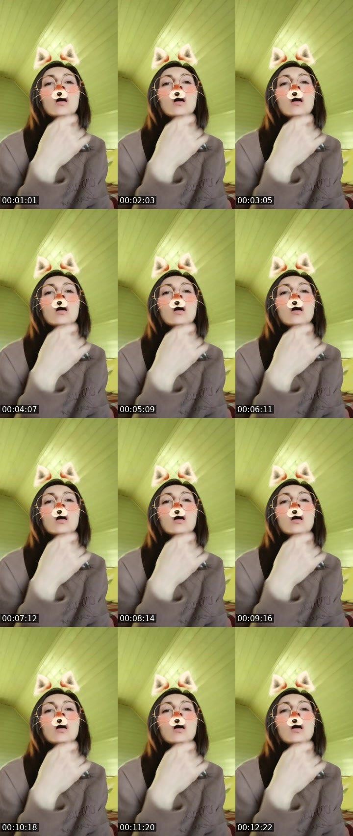 Contact-sheet preview of 💯Oly's Liveme recording