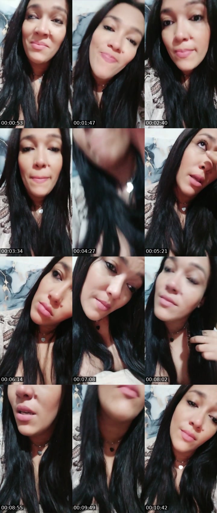 Contact-sheet preview of 🍎Ž⃤Ť⃤sara🦉⃤'s Liveme recording