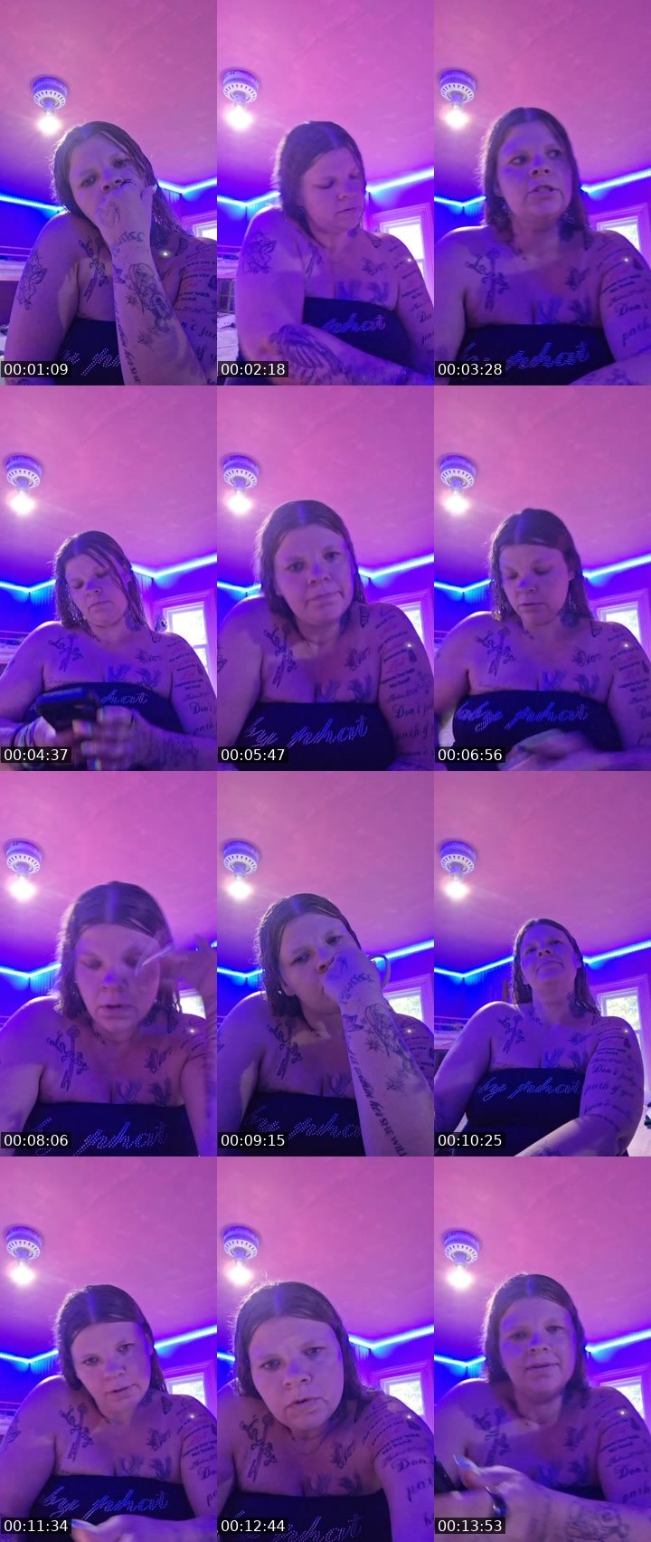 Contact-sheet preview of Queen_baby1987's Liveme recording