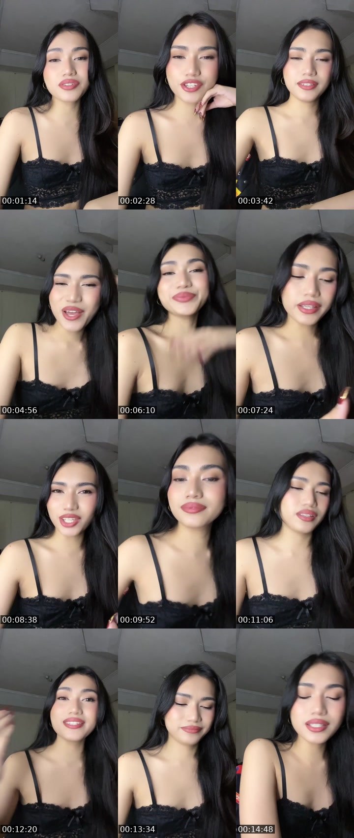 Contact-sheet preview of MOLLYFOX🏳️‍⚧️💕's Liveme recording