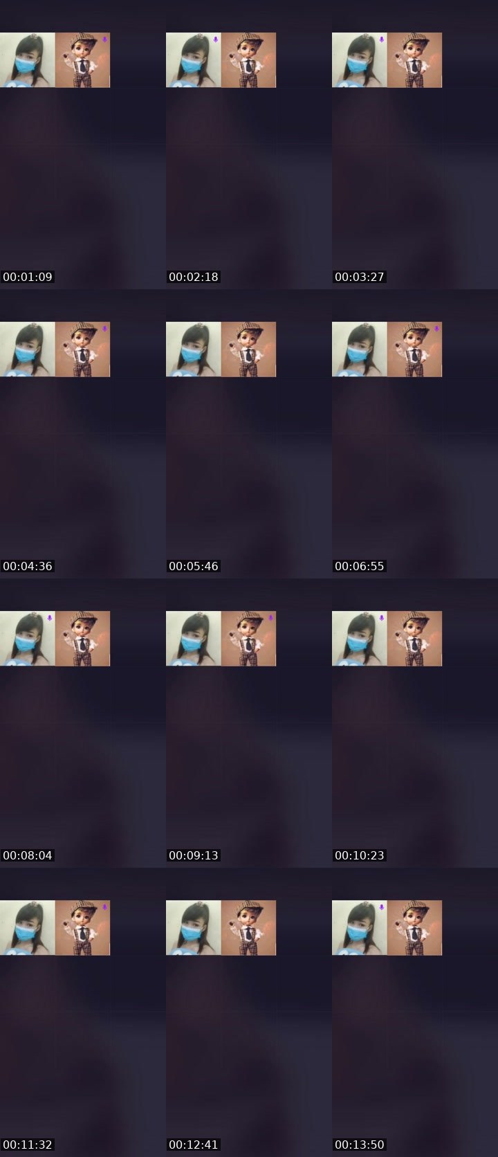 Contact-sheet preview of ☆ńgốć✾búồń☆'s Liveme recording