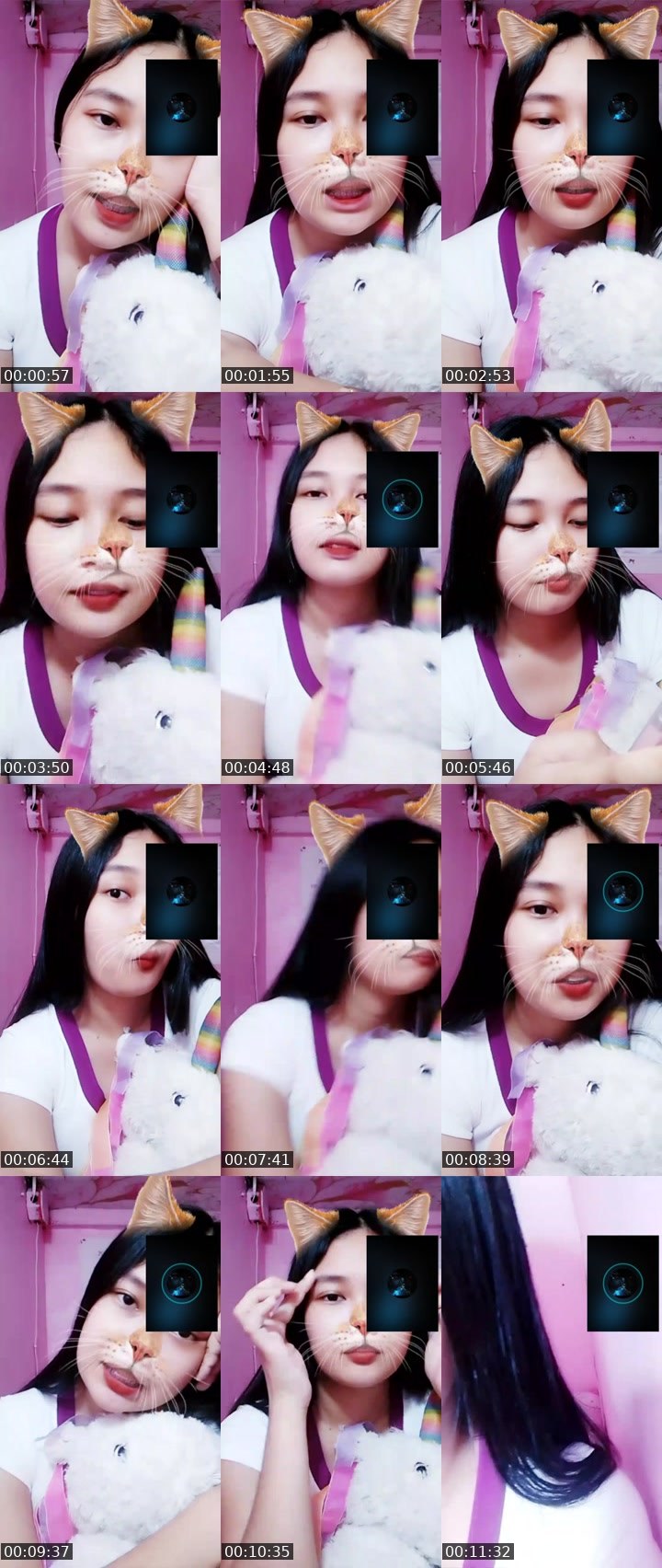 Contact-sheet preview of 👸Jashlei🦄🔹's Liveme recording