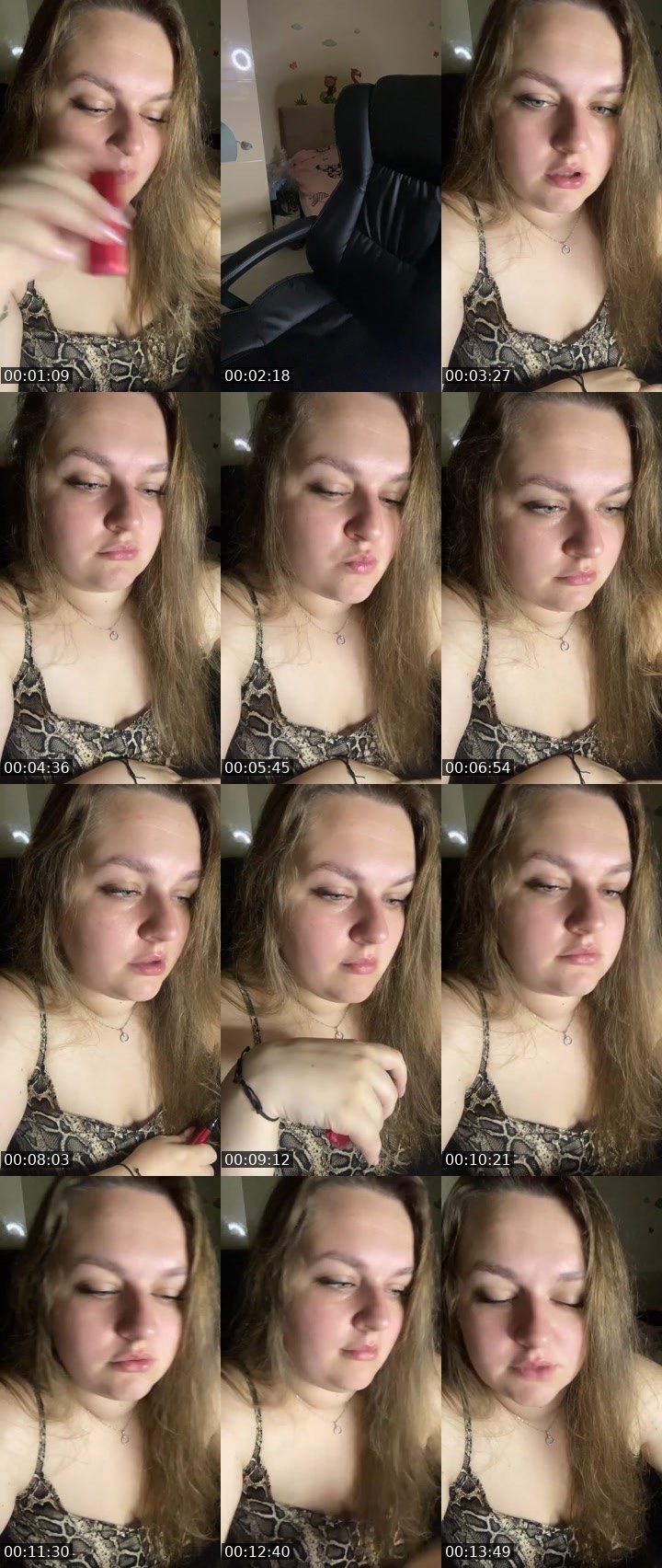 Contact-sheet preview of ✨ᒪᗩᑎᗩᒪIGᕼT✨'s Liveme recording