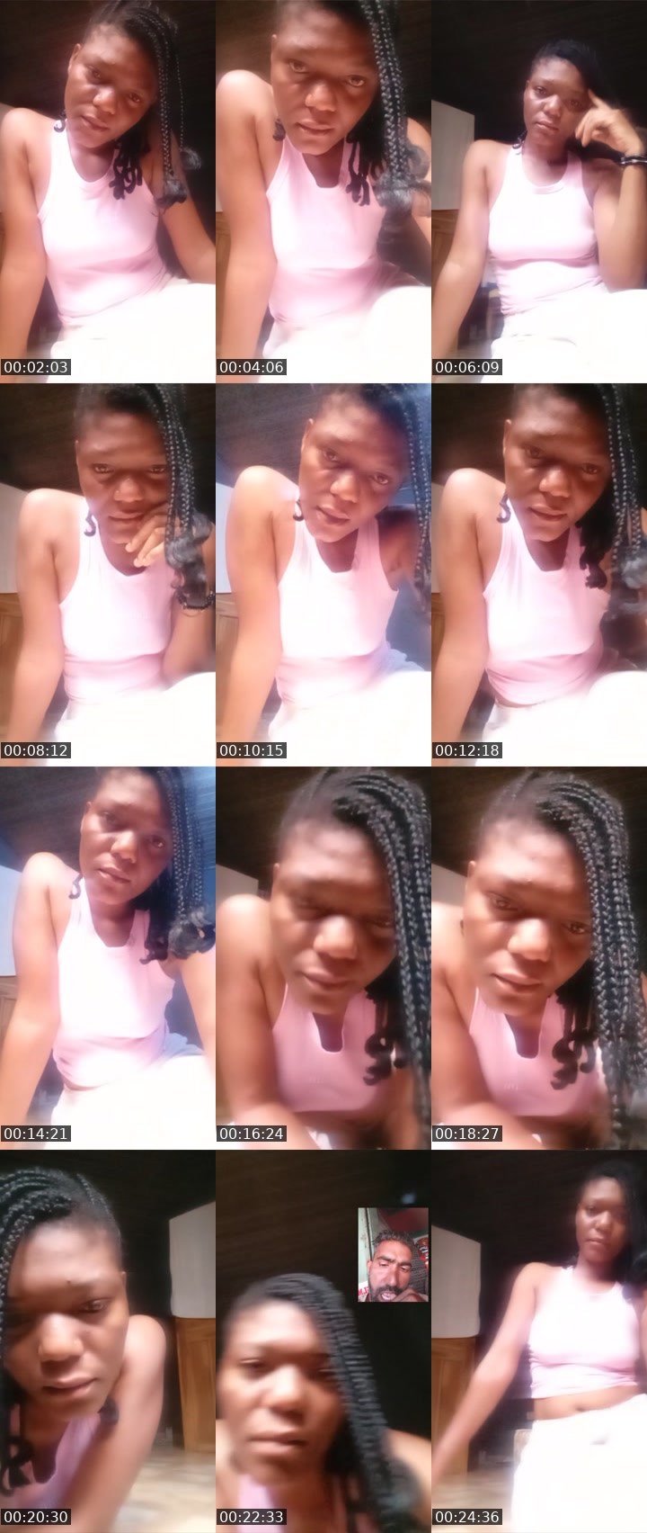 Contact-sheet preview of preshcee's Liveme recording