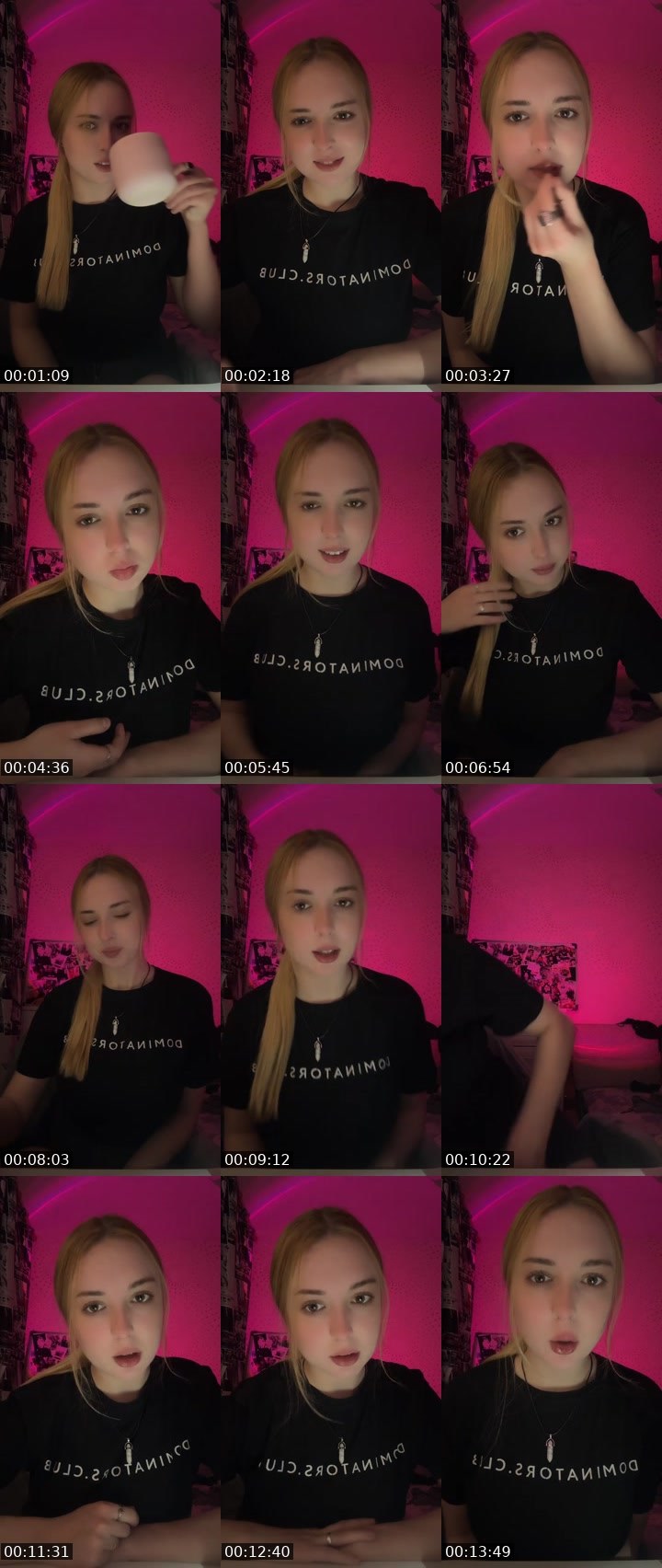 Contact-sheet preview of 🌿Lia Pixie🧝🏻‍♀️'s Liveme recording