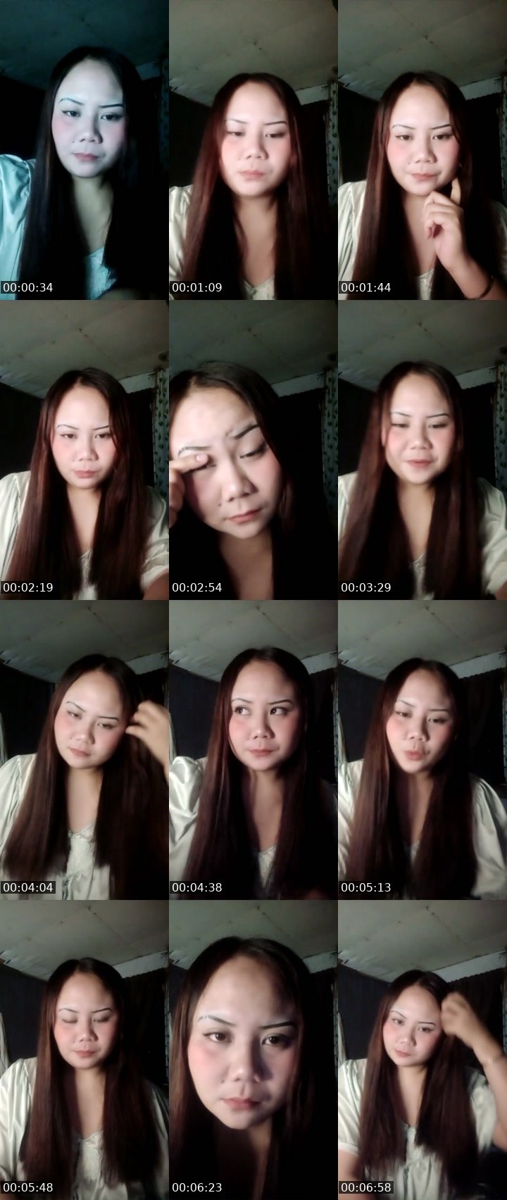 Contact-sheet preview of ᴵᴬ💎Gelaaaix🌷's Liveme recording