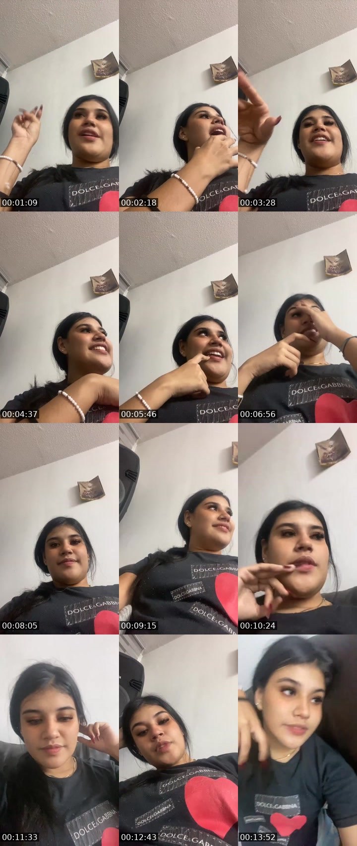 Contact-sheet preview of 𝓕𝓮𝓻 🌔's Liveme recording