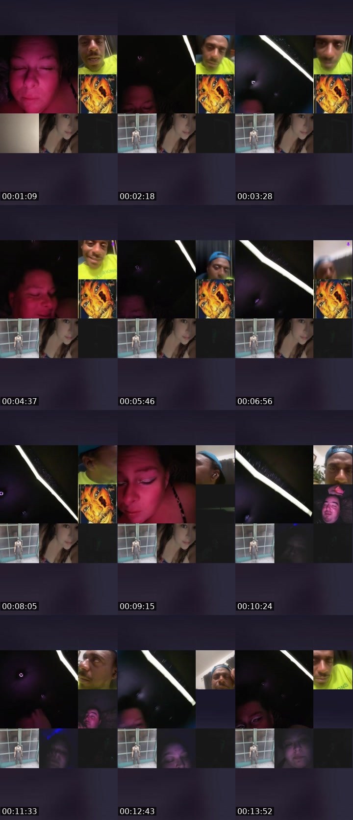 Contact-sheet preview of SPICY STRAWBERRY's Liveme recording