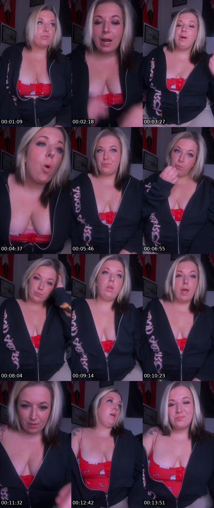 Contact-sheet preview of RachelRainexo's Liveme recording