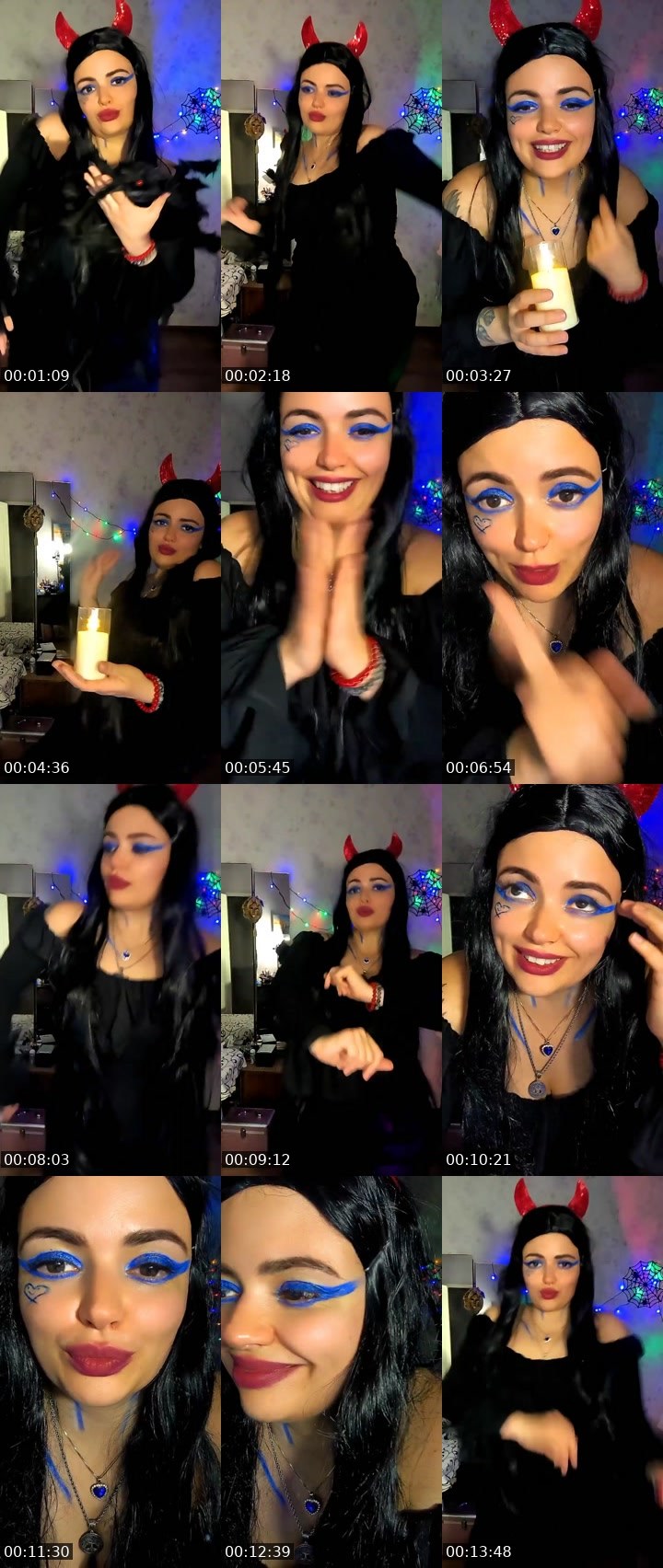 Contact-sheet preview of 43Yana Mikki🩷🪽's Liveme recording