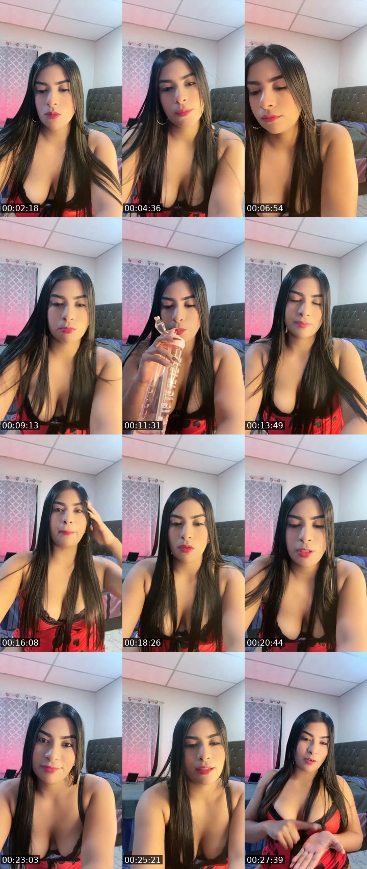 Contact-sheet preview of ☁️Ms. April💯's Liveme recording