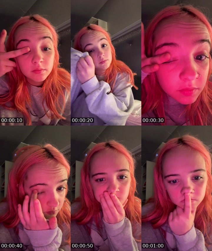 Contact-sheet preview of Precious-397064589's Liveme recording