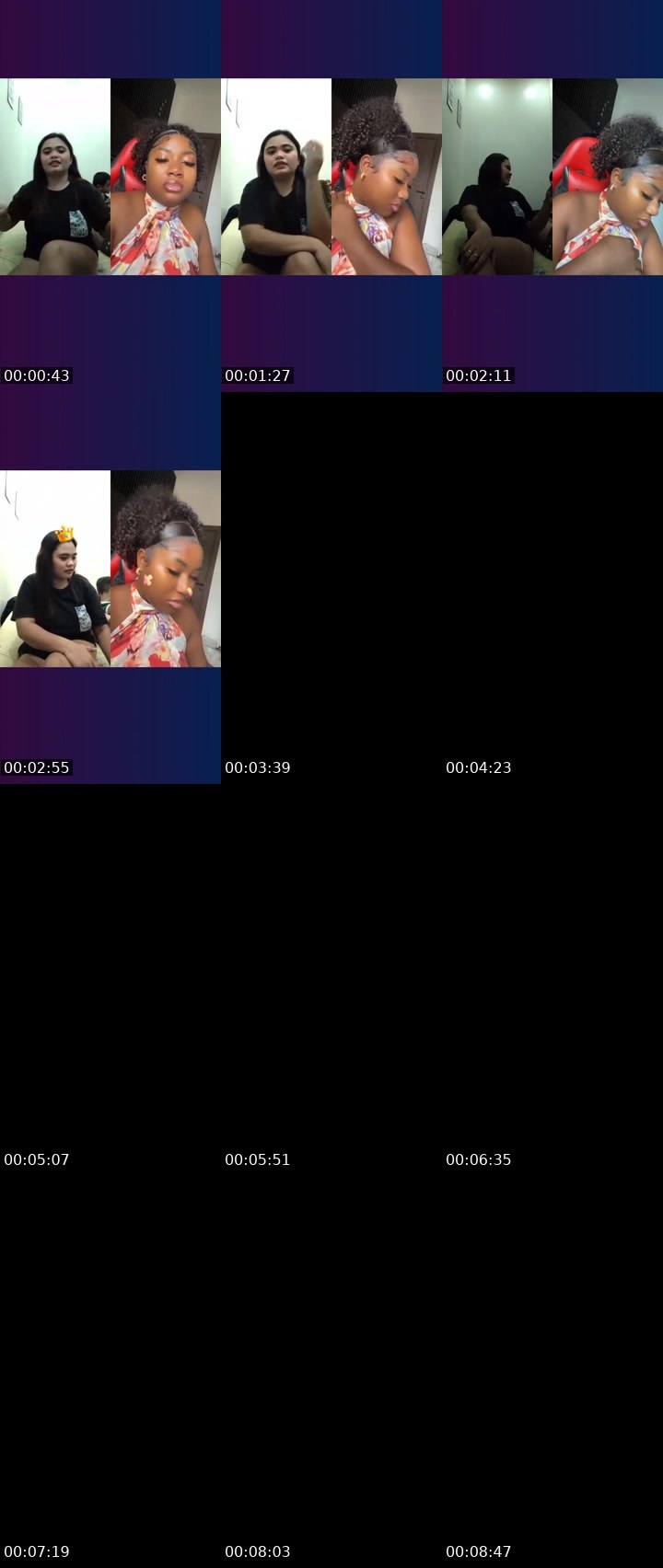 Contact-sheet preview of ᵀᴿˢ&P⭕️Roe✨'s Liveme recording