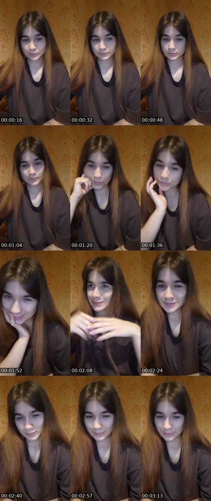 Contact-sheet preview of Skovkanin🐇's Liveme recording
