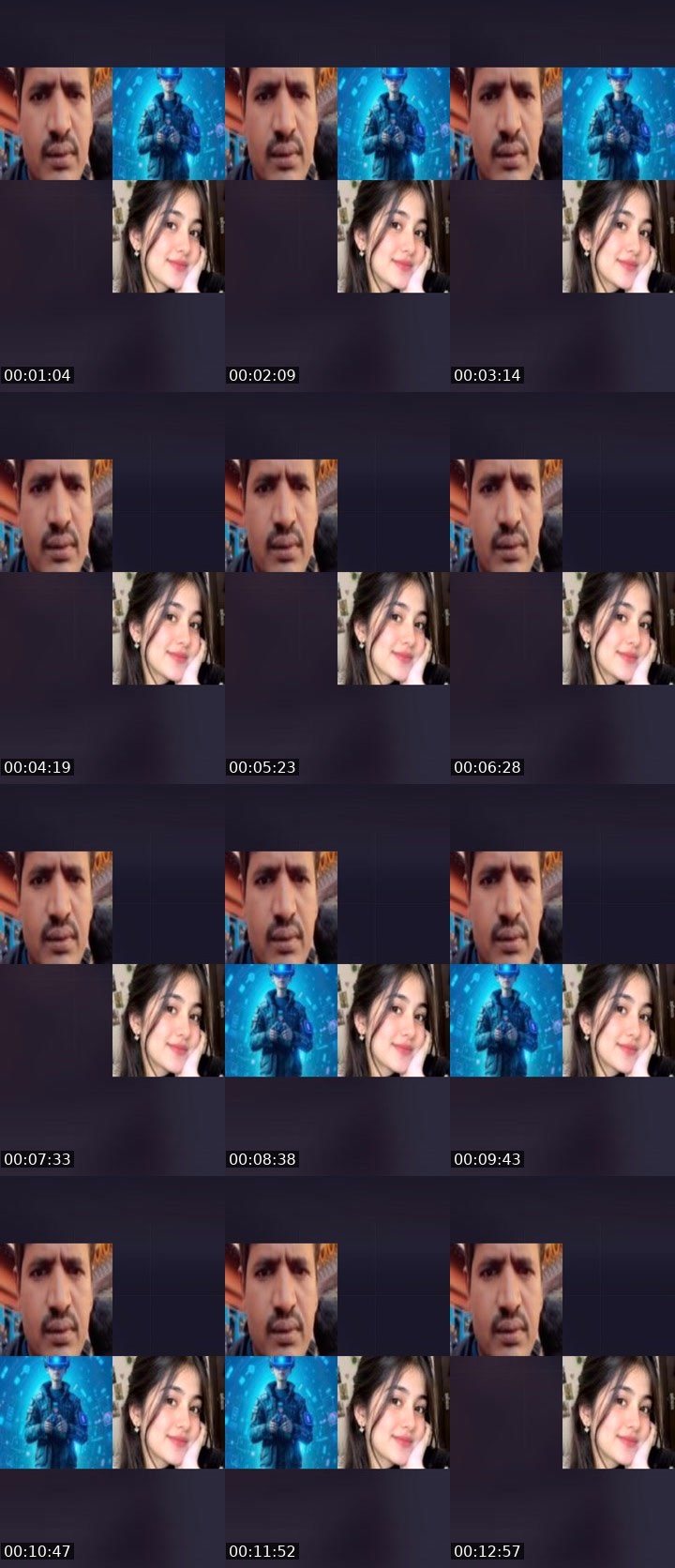Contact-sheet preview of :.🥀D.)SHARMA's Liveme recording