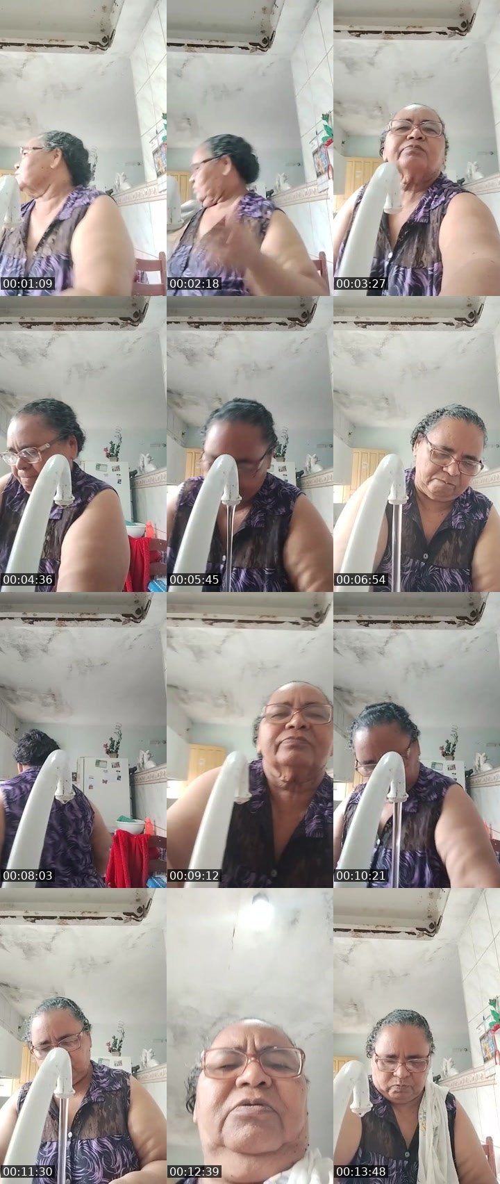 Contact-sheet preview of graça maria's Liveme recording