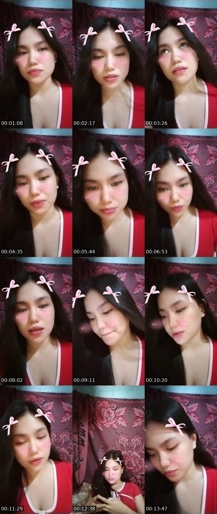 Contact-sheet preview of 👼🏻ᴬᴬlhen🎀's Liveme recording