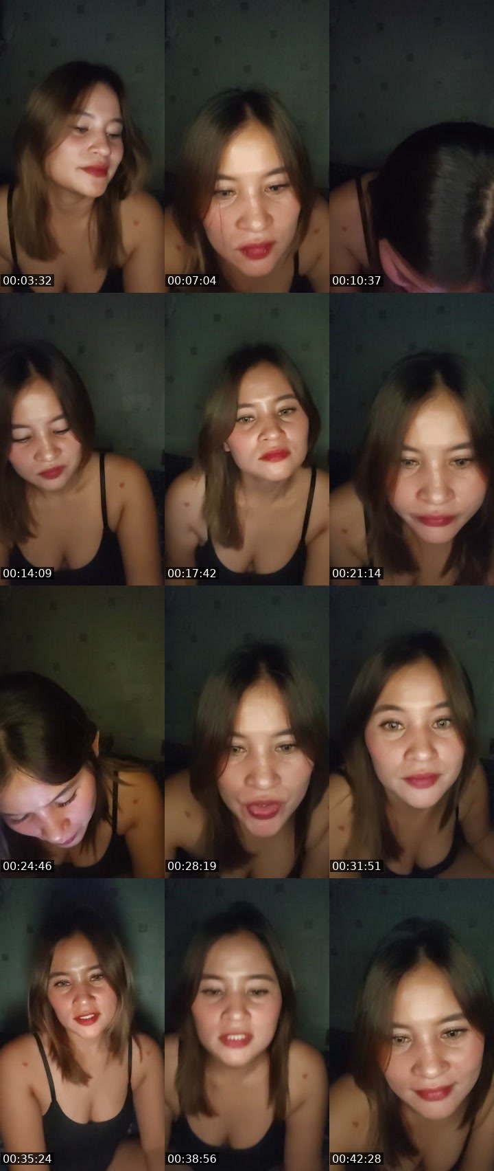 Contact-sheet preview of 🫅Blair🌙's Liveme recording