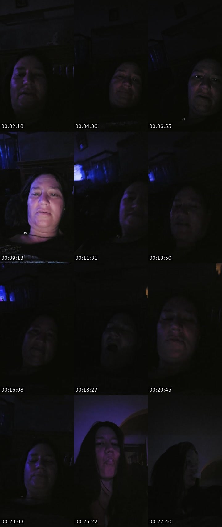 Contact-sheet preview of pink turner's Liveme recording