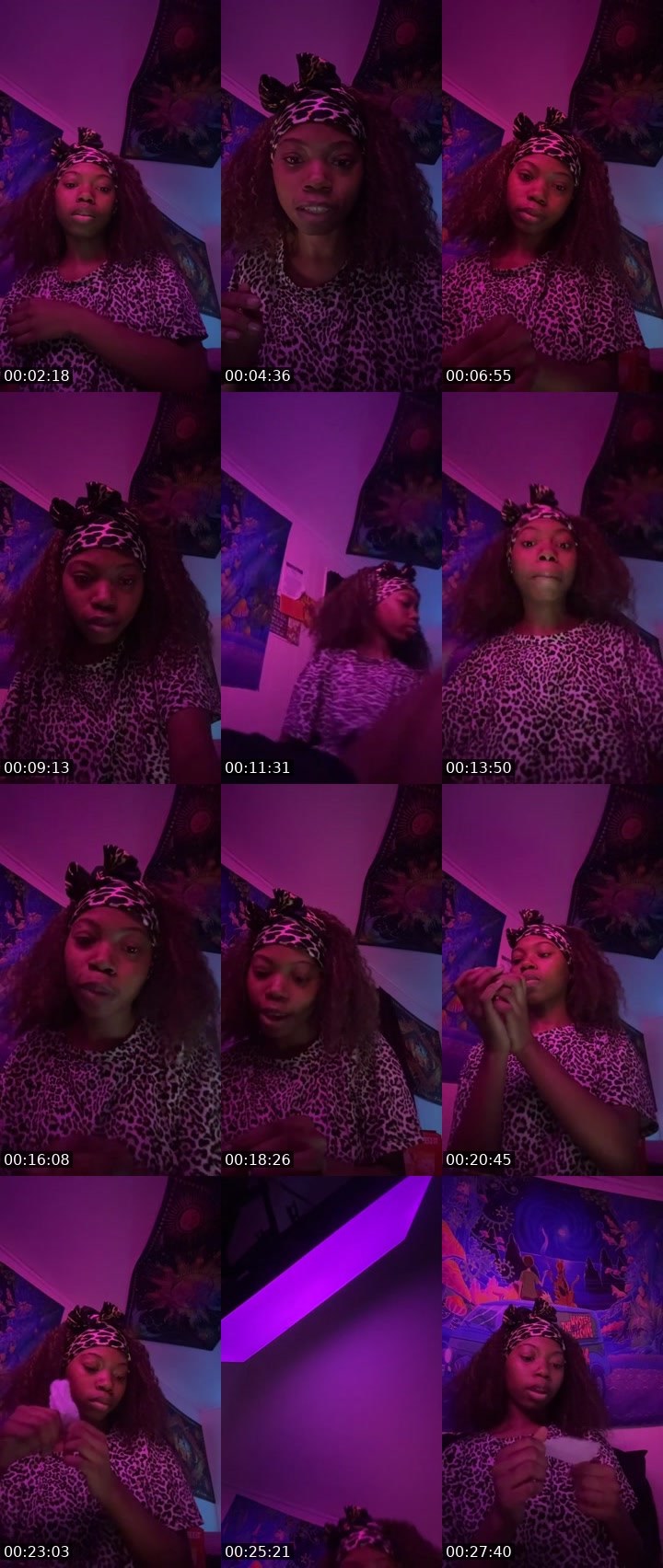 Contact-sheet preview of Precious-331840886's Liveme recording