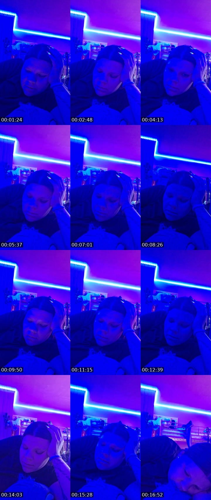 Contact-sheet preview of Queen_baby1987's Liveme recording
