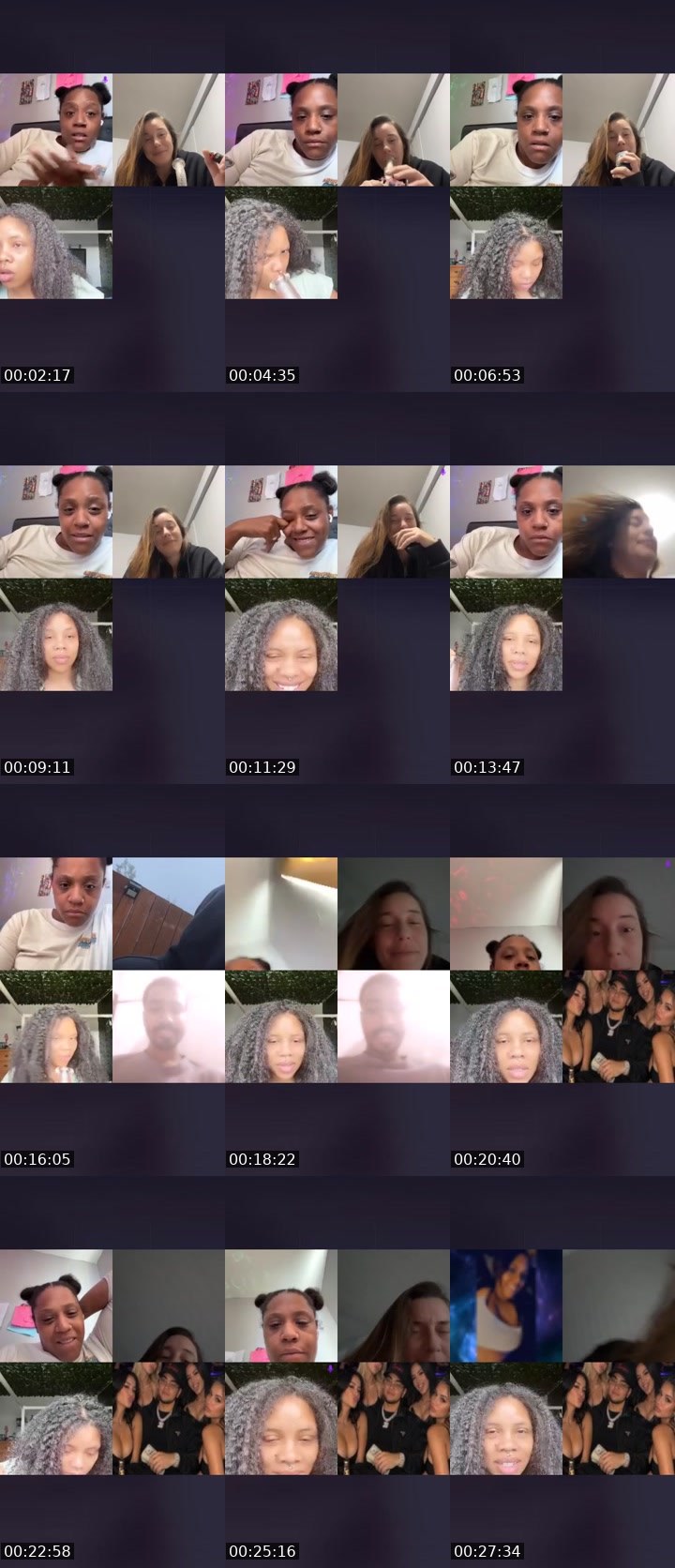 Contact-sheet preview of ꪶͭɛͦꪖͯкͥꪗͨ ༝༚༝༚ᥫ᭡💸's Liveme recording