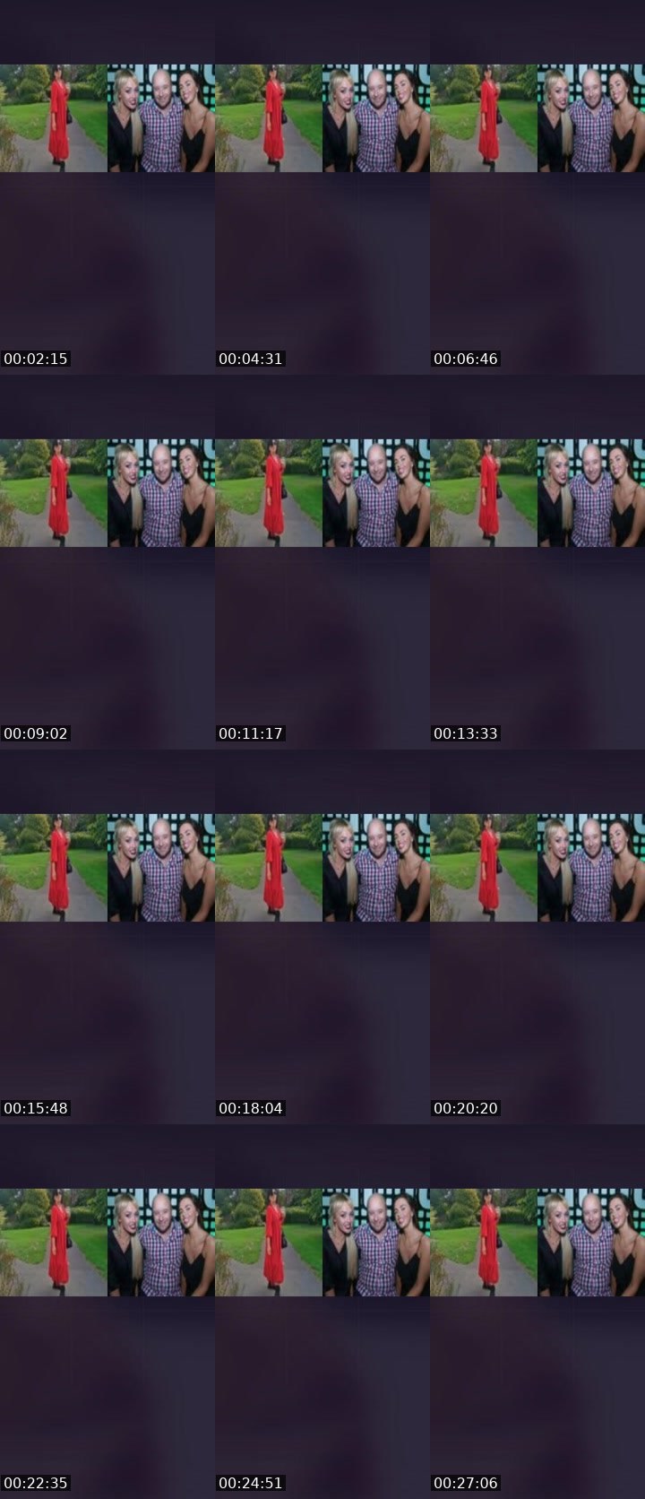 Contact-sheet preview of ɴᴀɴᴄʏ ᴅʀᴇᴡ's Liveme recording