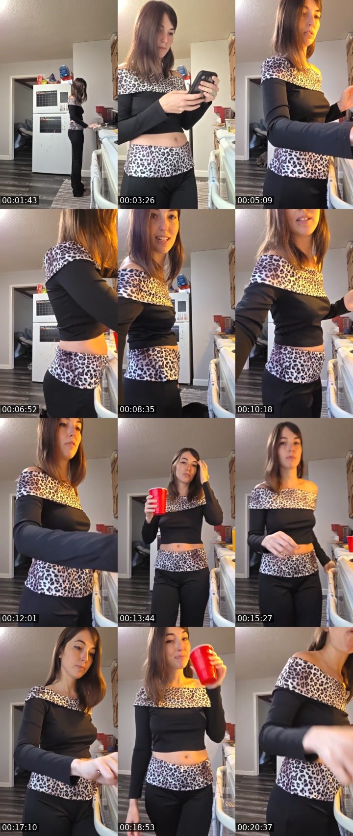 Contact-sheet preview of ᵕ̈babylove❤️'s Liveme recording