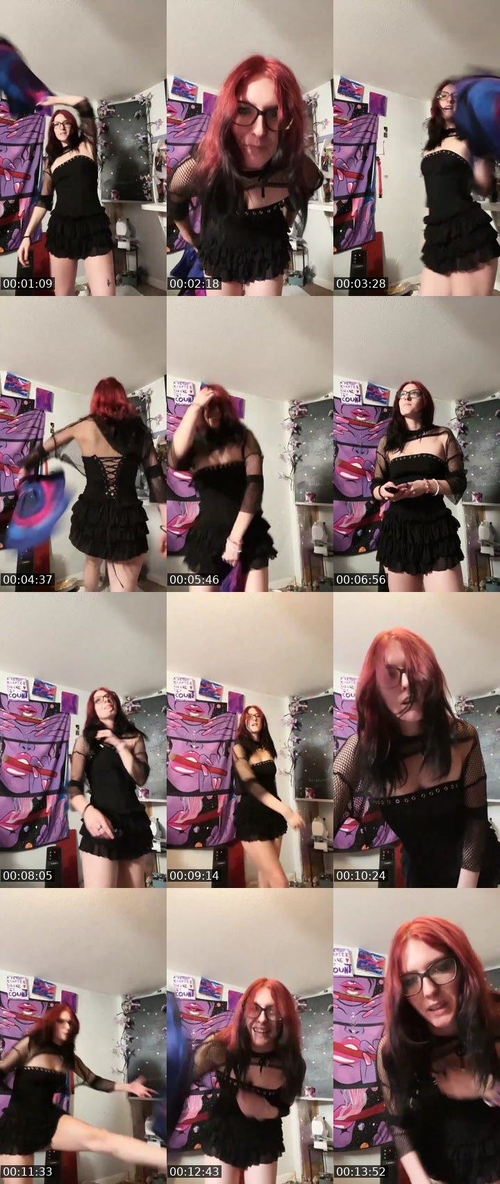 Contact-sheet preview of Lacey_valentine's Liveme recording