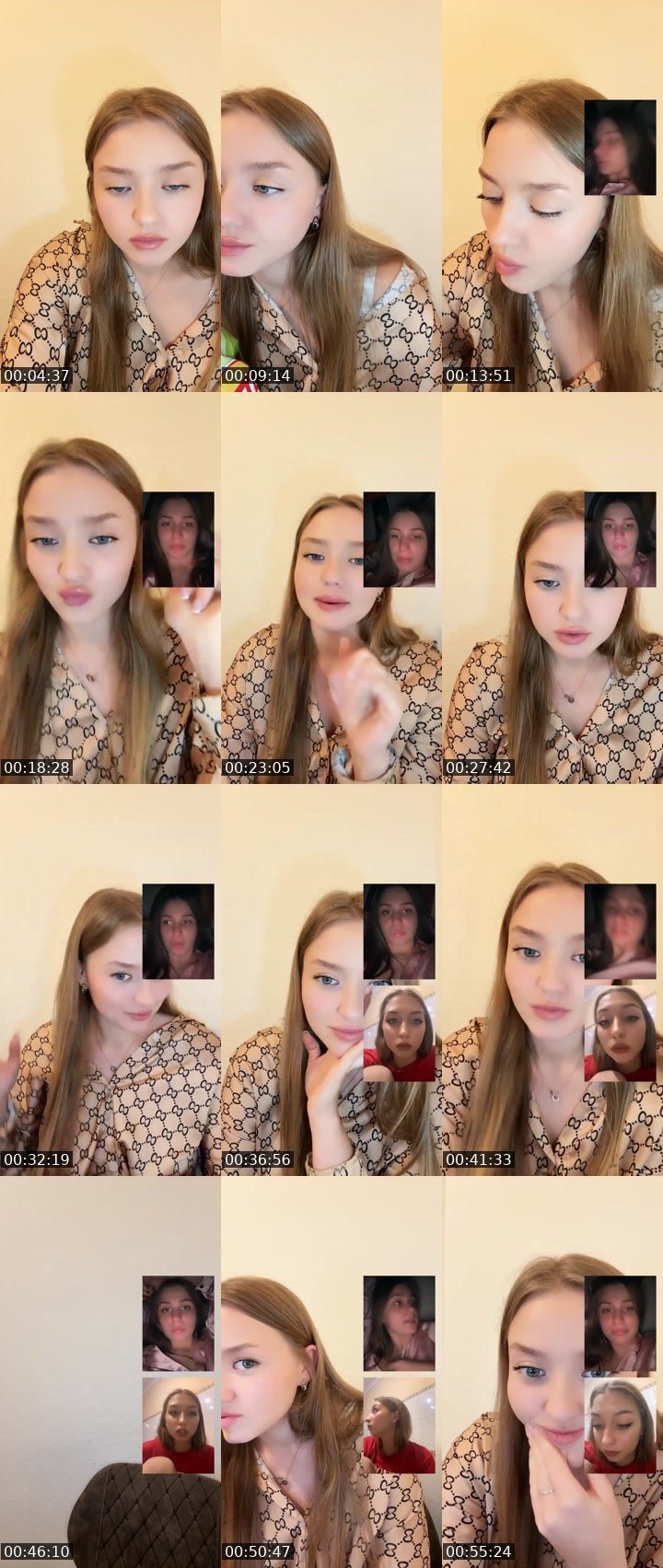 Contact-sheet preview of Shakira🥰🇺🇦's Liveme recording