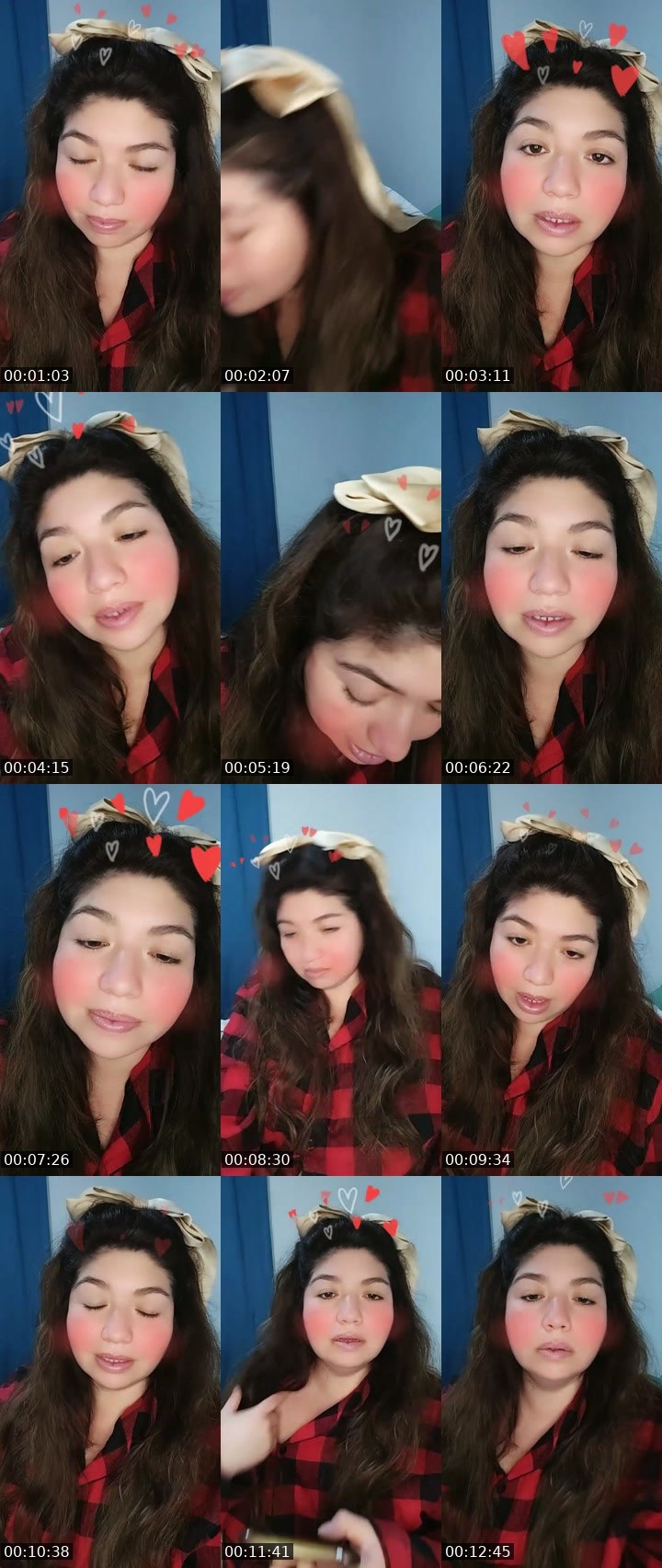 Contact-sheet preview of 🌸🇨🇱Sai🌹🌋🕶️'s Liveme recording