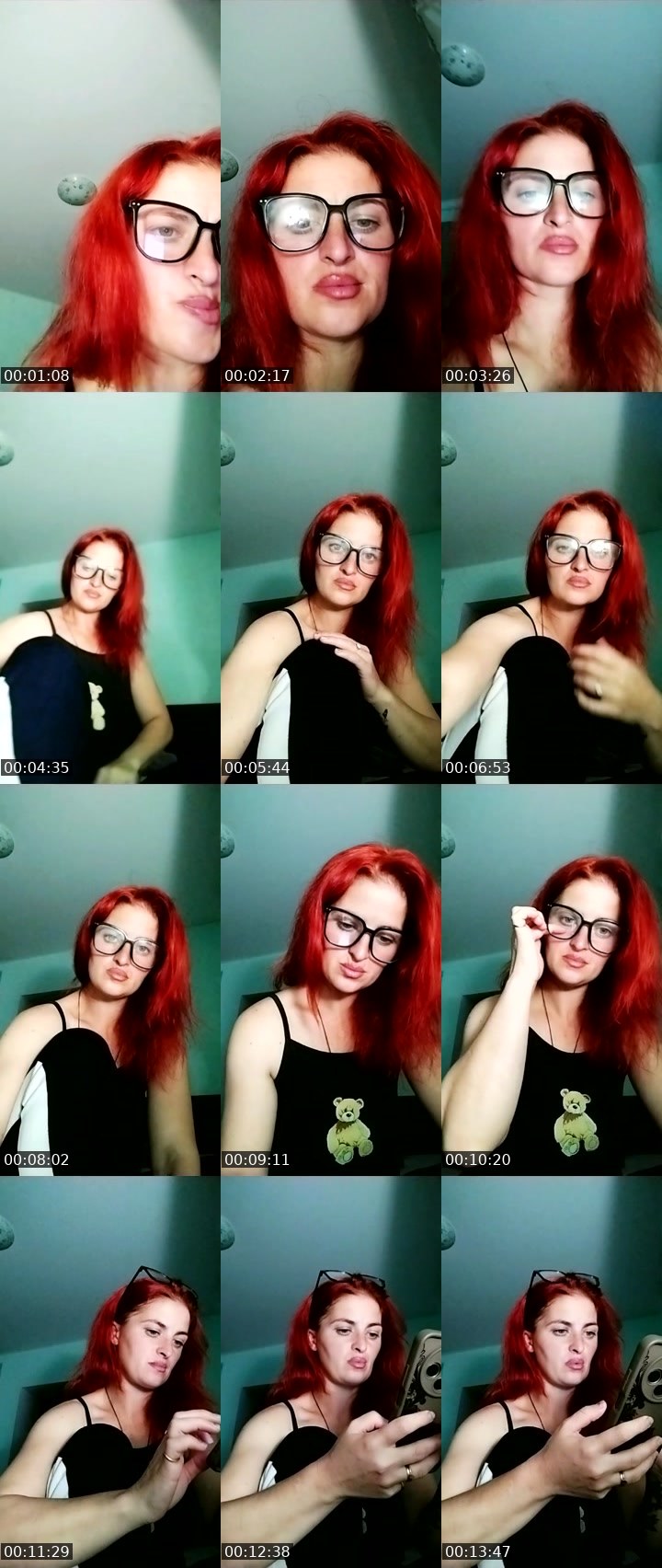 Contact-sheet preview of Melek❤️‍? Love's Liveme recording