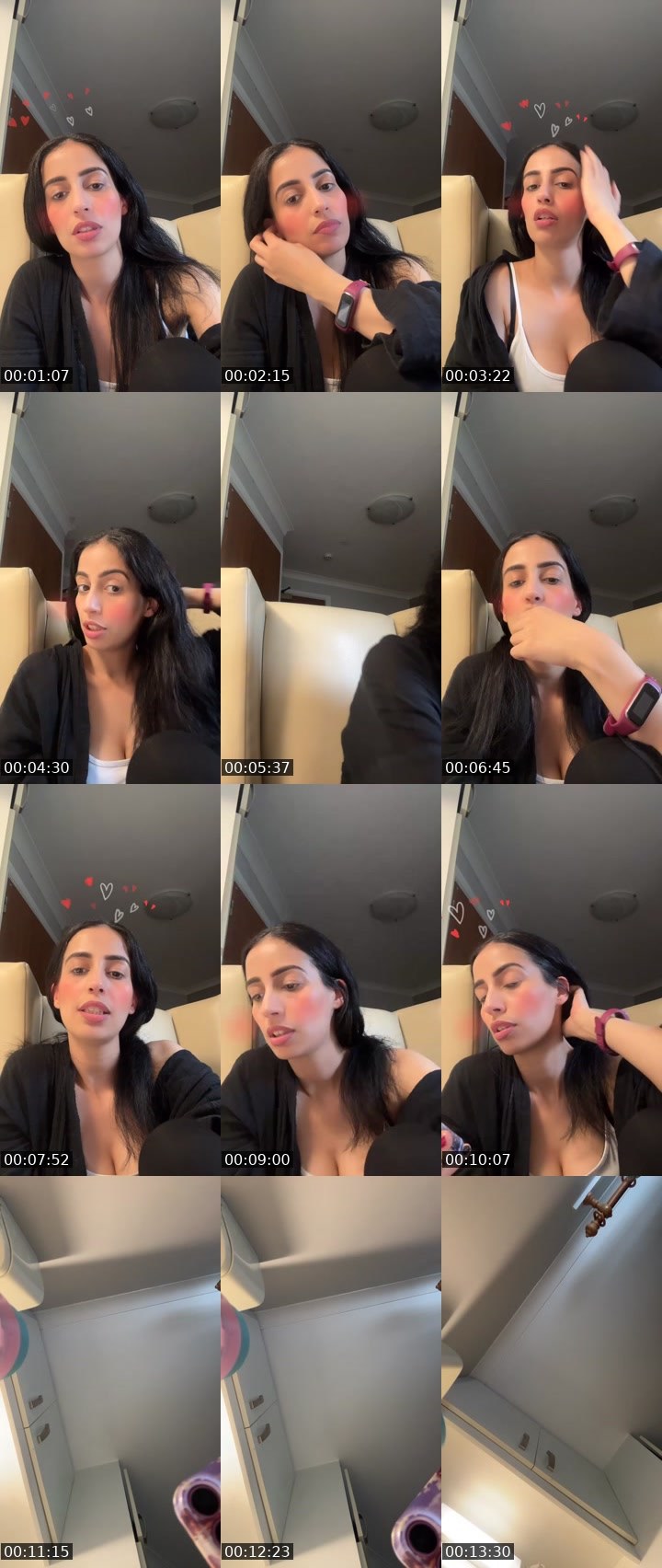 Contact-sheet preview of 𝐌𝐘𝐒𝐓𝐄𝐑𝐘 🐝's Liveme recording