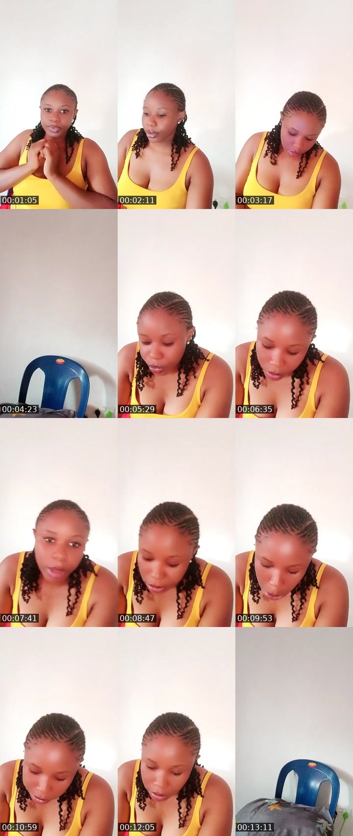 Contact-sheet preview of ⏏️7kHoneybun🎭's Liveme recording