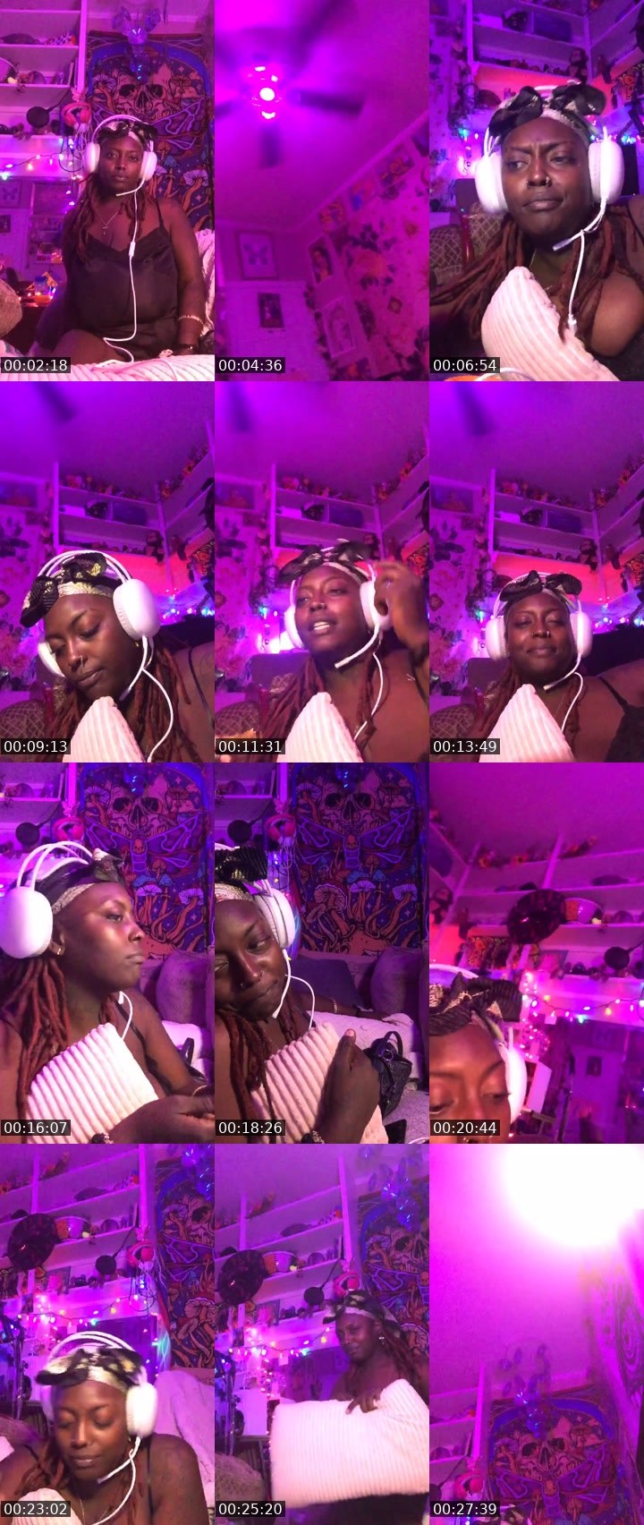 Contact-sheet preview of GloryGrlsosa's Liveme recording