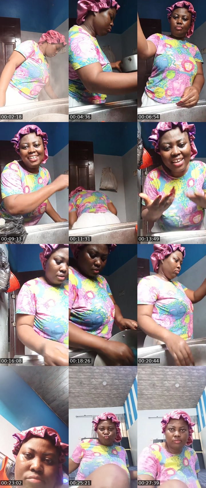 Contact-sheet preview of pretty Ruthie's Liveme recording
