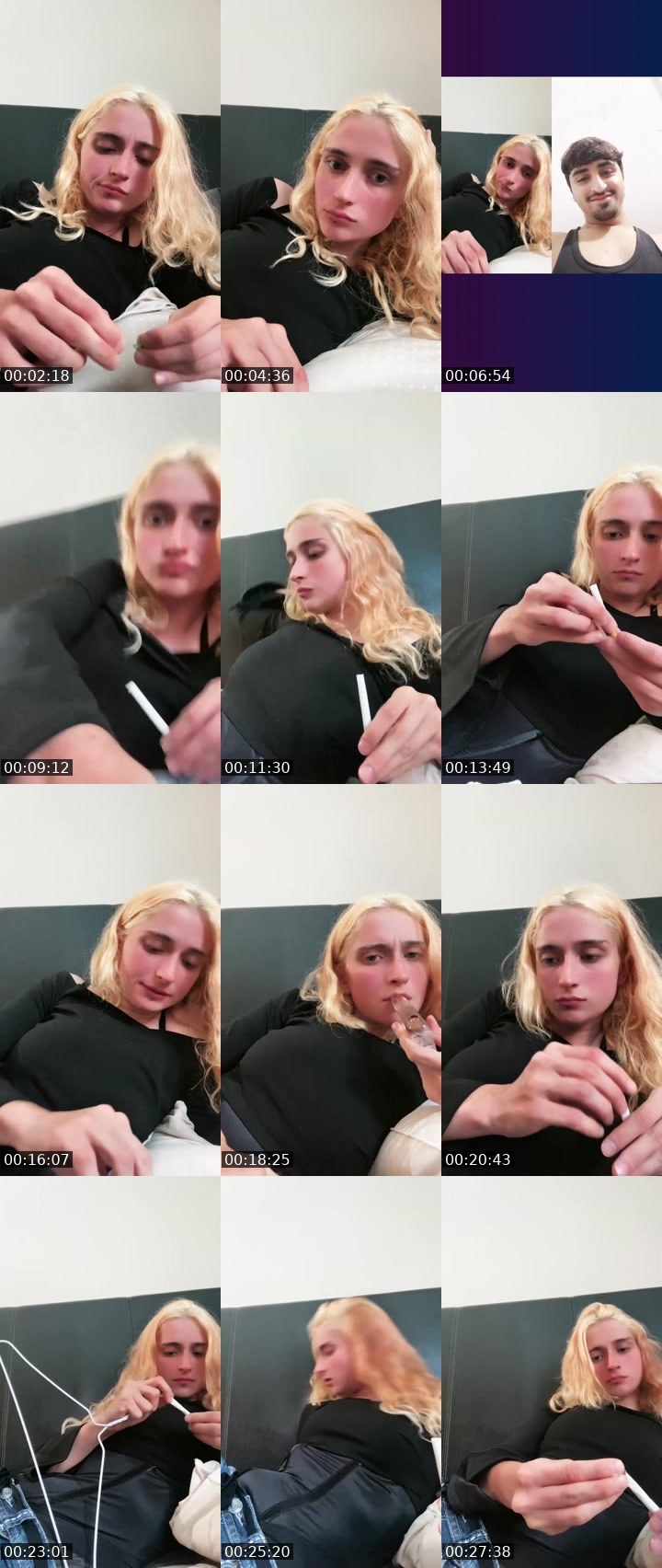 Contact-sheet preview of 🦋 Evelyn Brosmer 🦋's Liveme recording