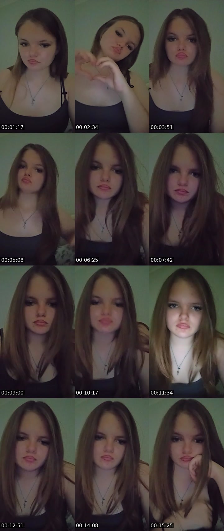 Contact-sheet preview of Кая's Liveme recording