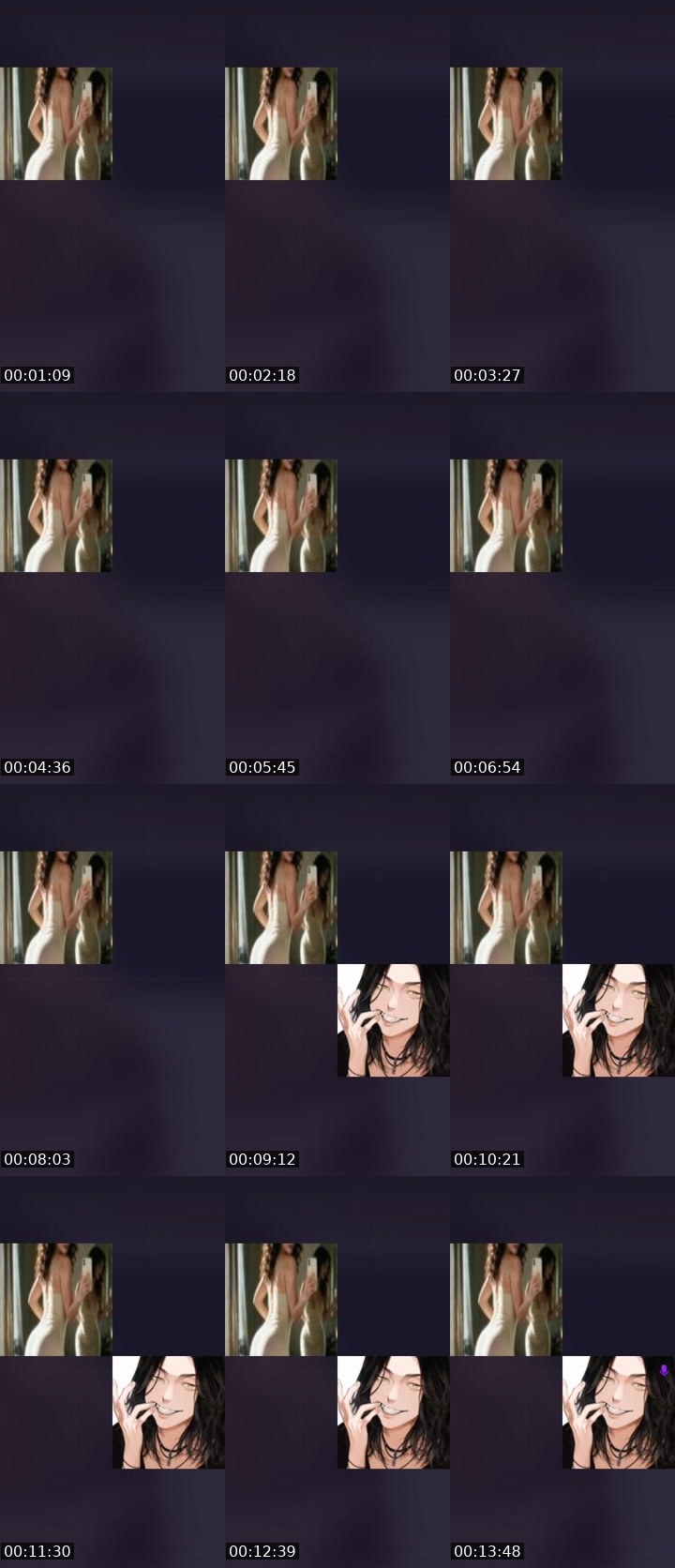 Contact-sheet preview of ZEN🎧's Liveme recording