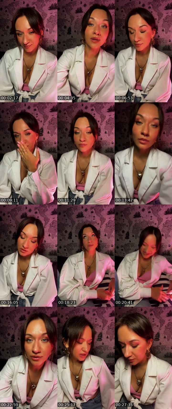 Contact-sheet preview of ✨CaliforniSASHion✨'s Liveme recording