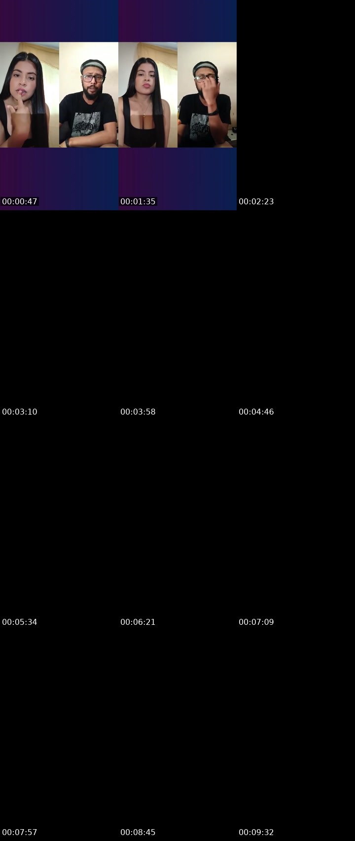 Contact-sheet preview of 🌐Daeys💫's Liveme recording