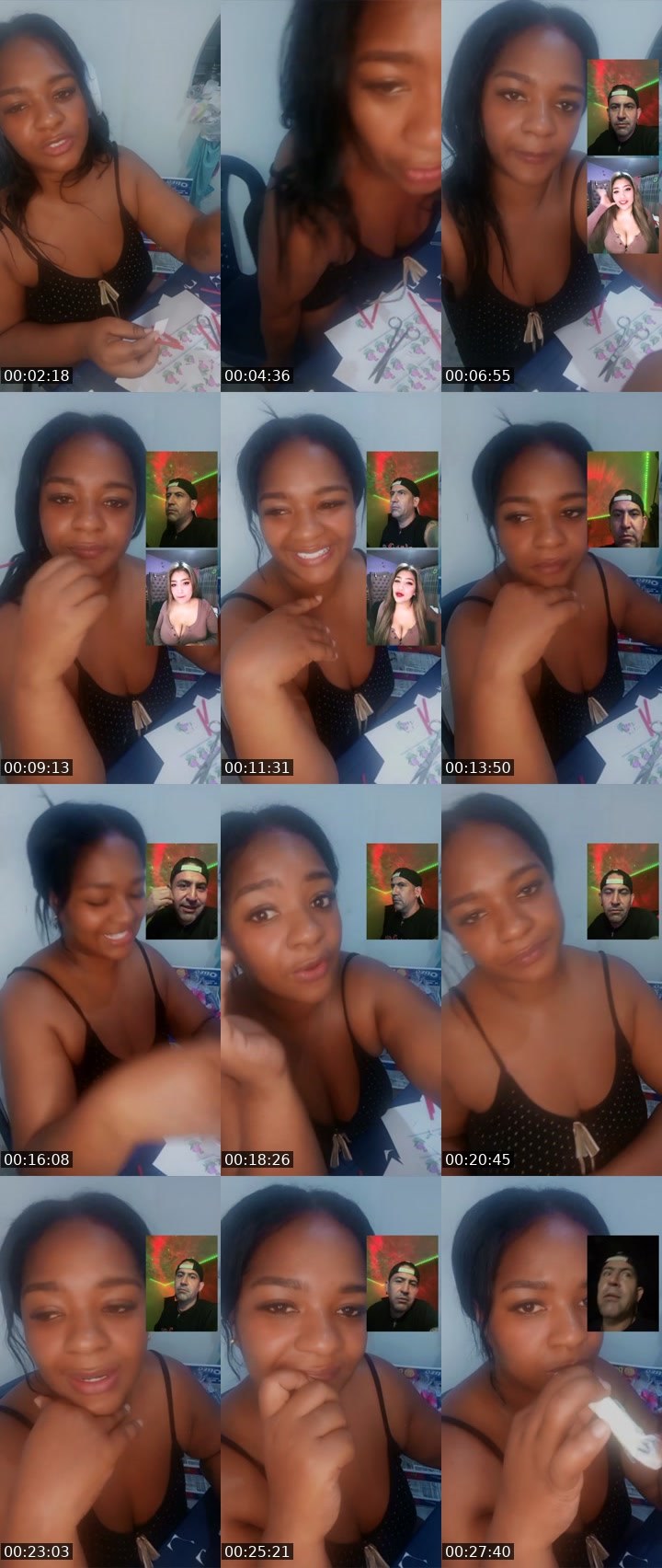 Contact-sheet preview of 🌐🌪Valeria🔥's Liveme recording
