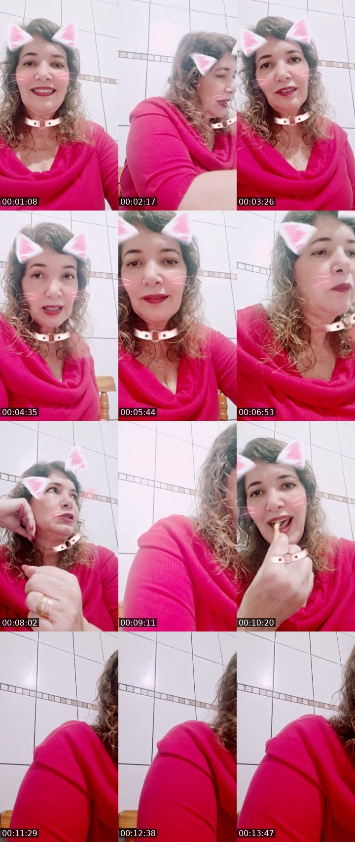 Contact-sheet preview of Bel Vida💎's Liveme recording