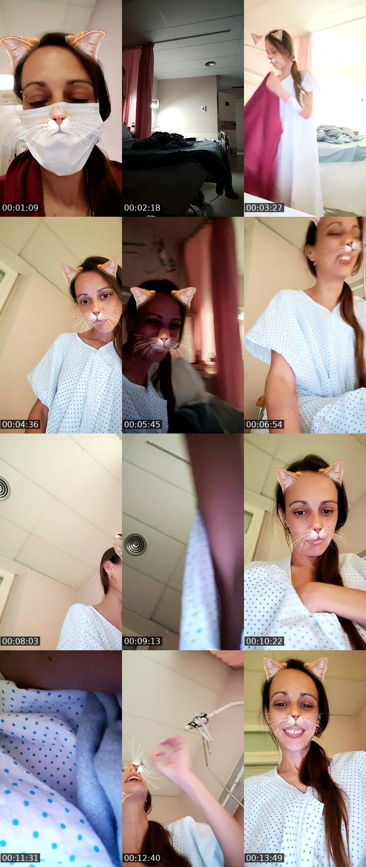 Contact-sheet preview of mi niña💃🫶's Liveme recording