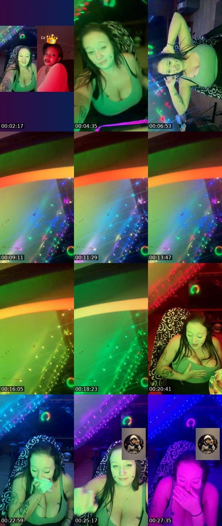 Contact-sheet preview of мι∂ηιgнт💜⃤νισℓєт's Liveme recording