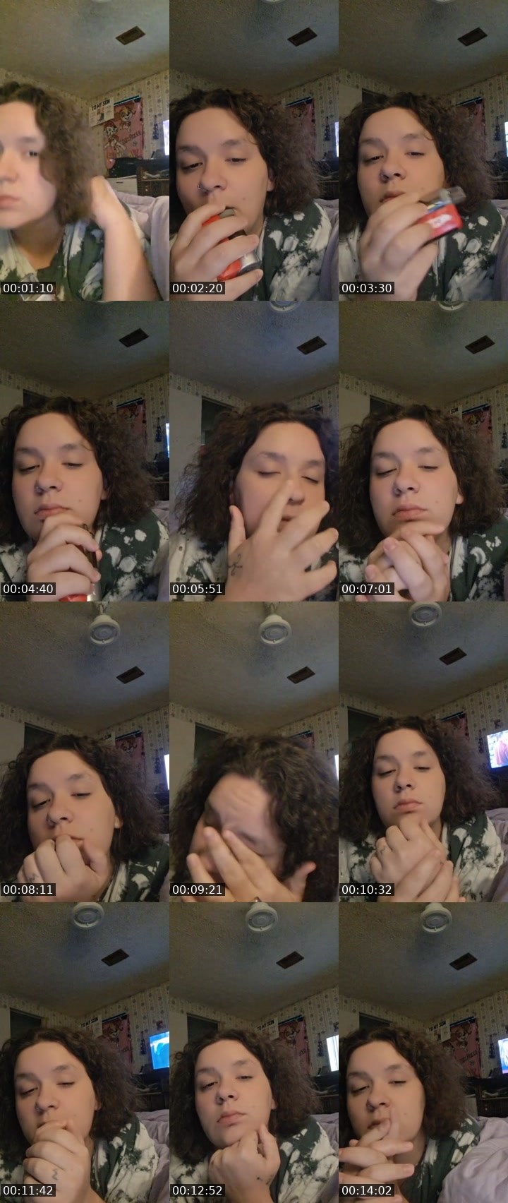 Contact-sheet preview of ash🫯's Liveme recording