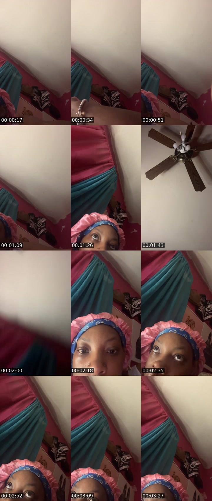 Contact-sheet preview of BrownSugar😍🤎's Liveme recording