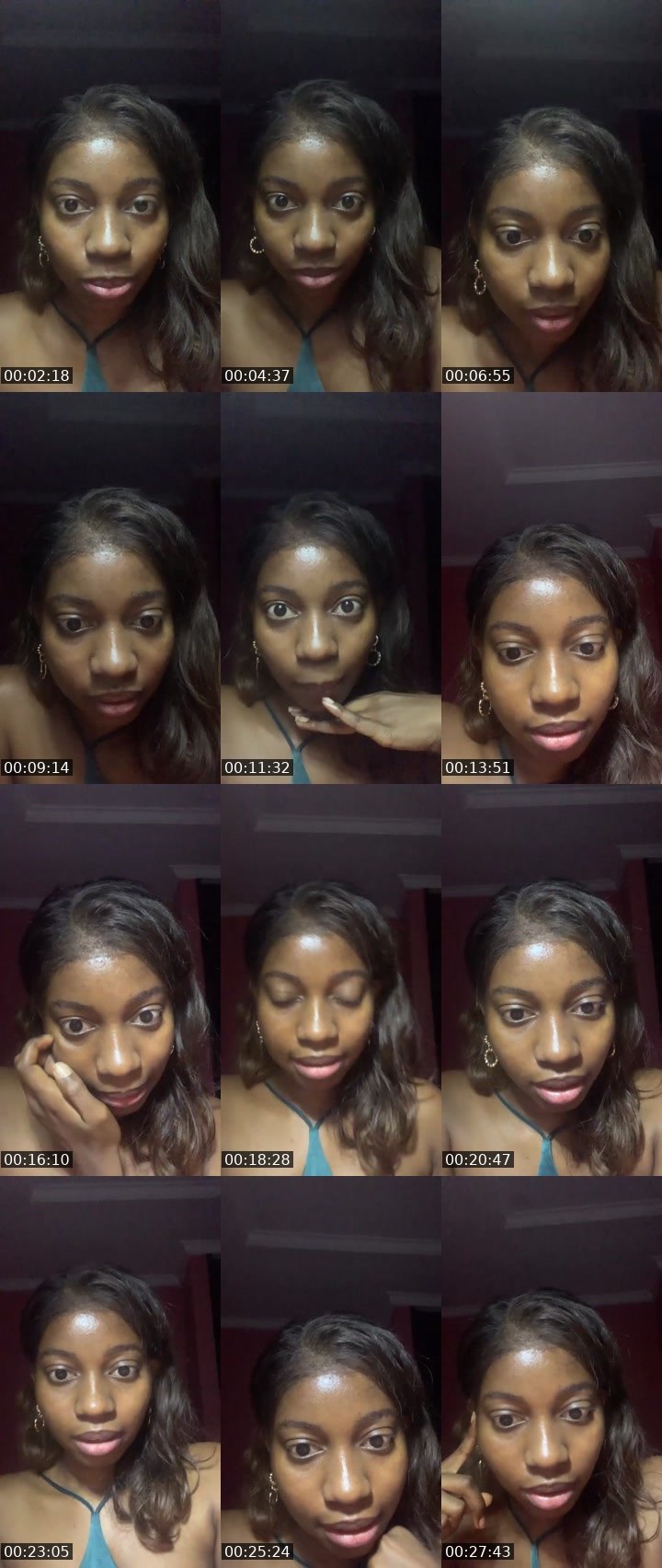 Contact-sheet preview of Cupcake-373240582's Liveme recording