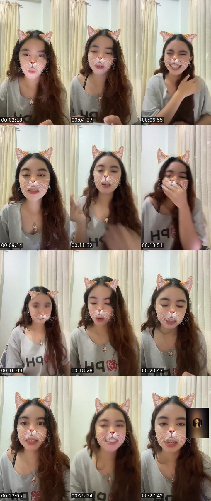 Contact-sheet preview of 👸eula🧚‍♀️'s Liveme recording