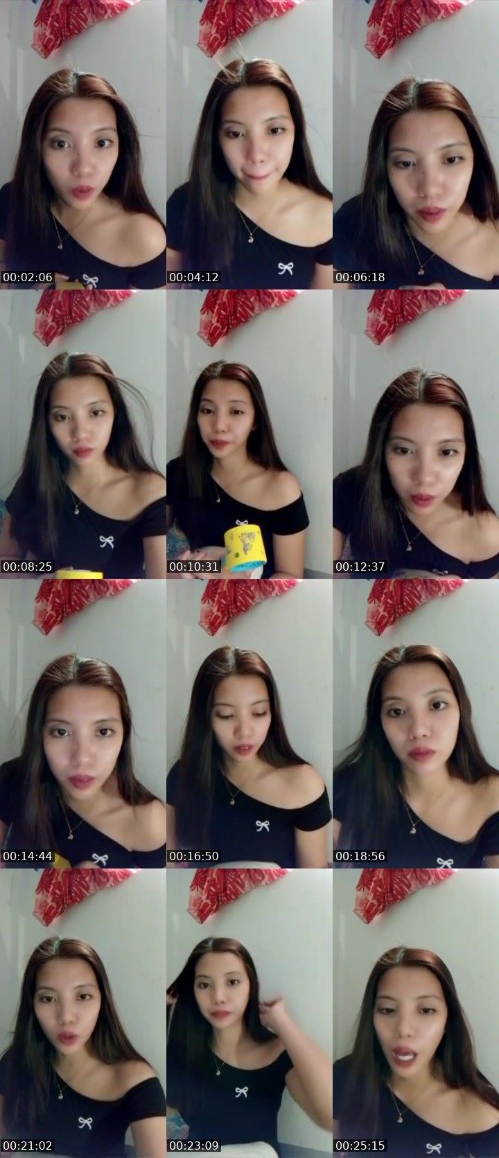 Contact-sheet preview of ☝️❤️SaySay's Liveme recording